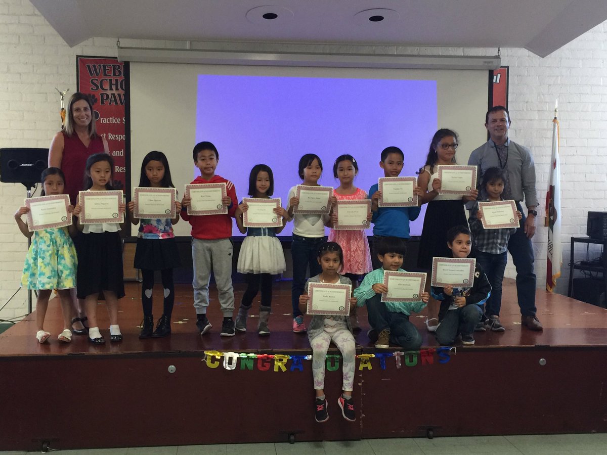 Awesome reclassification recognition at Webber Elem today: 48 English Learners met the criteria! <a href="/westminstersd/">Westminster SD</a> <a href="/MScheiber4/">Michelle Scheiber</a> <a href="/grodriguezwsd/">Gabriel Rodriguez</a>