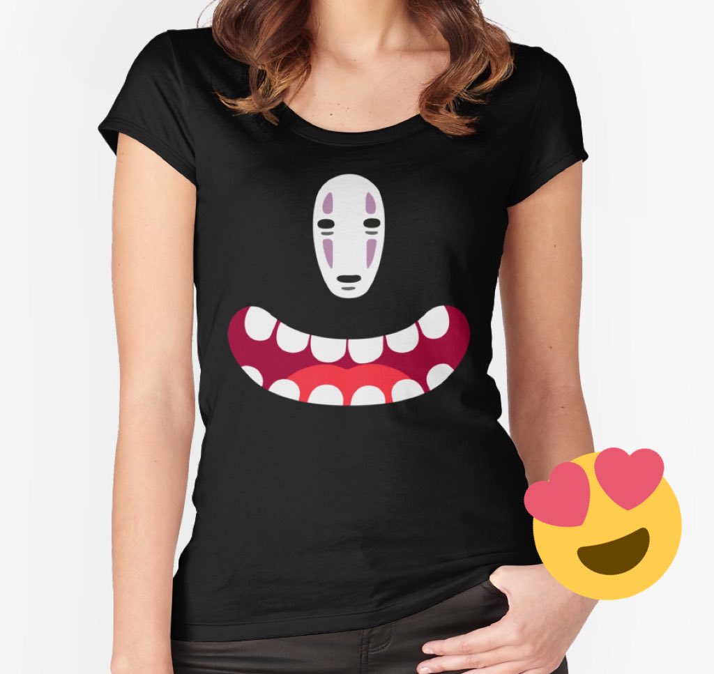 OnlyTopTen's tweet image. Get thi tshirt. #Noface of #spiritedaway goo.gl/6F4Of