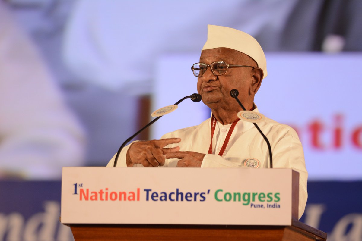 Happy Birthday to Anna Hazare   About:  