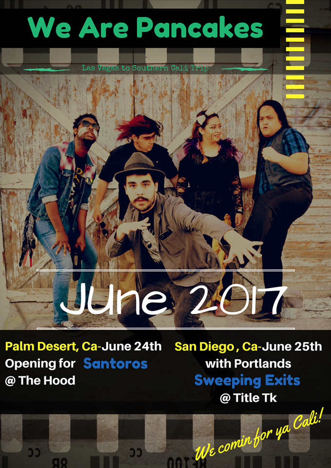 We're coming for you Cali. Can't wait to see you all. #Wearepancakes #DTLV #cookiesandmimosas #calilove #weouthere #palmdesert #SanDiego