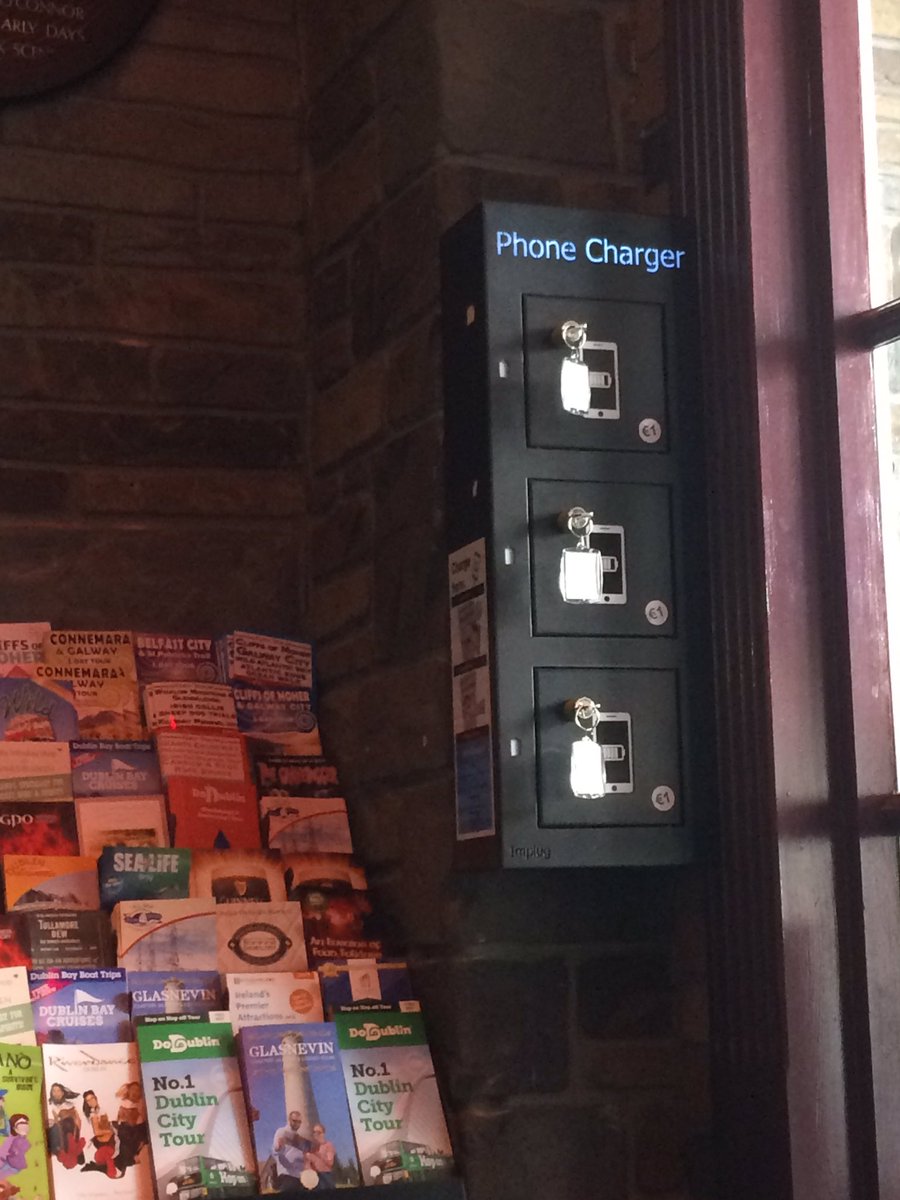 MaxCharge1's tweet photo. @BadAssCafe1 got their new 3 door secure locking charging station installed today #dublinpubs #lovindublin https://t.co/i9GwgZyH2p
