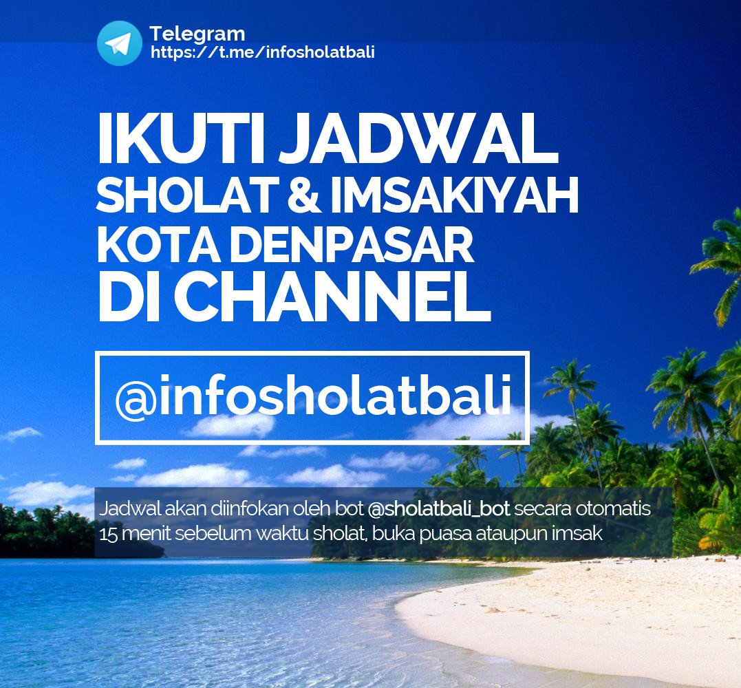 Waktu Sholat Bali Sholat Bali Twitter