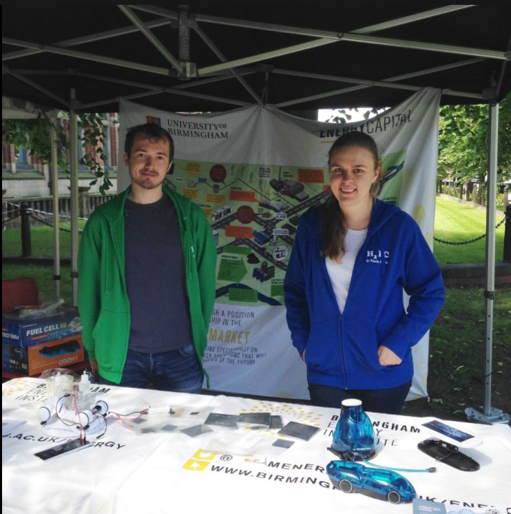unibirmingham's tweet photo. Join us on campus for #CleanAirDay. Find out about fuel cell cars with @FuelCellsCDT and hear about our students taking on a fuel challenge! https://t.co/CzXjz4mUhh