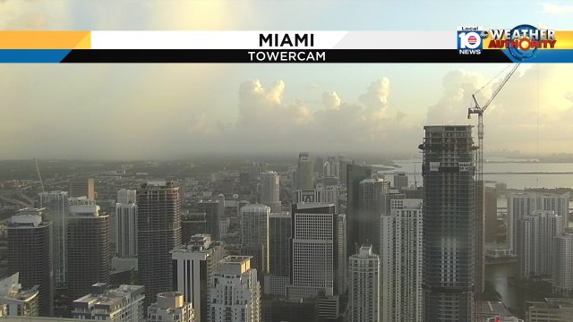 Rain starting to taper off after a morning of showers in Miami. Watch local10 for more. https://t.co/nemPMkUkpG