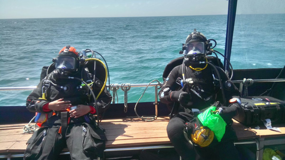 maritimetrust's tweet photo. Diving week this week! We are joined by researchers from #ForSeaDiscovery! Check out their website: https://t.co/Gr8YZUTO0E https://t.co/k93zwq8kRA