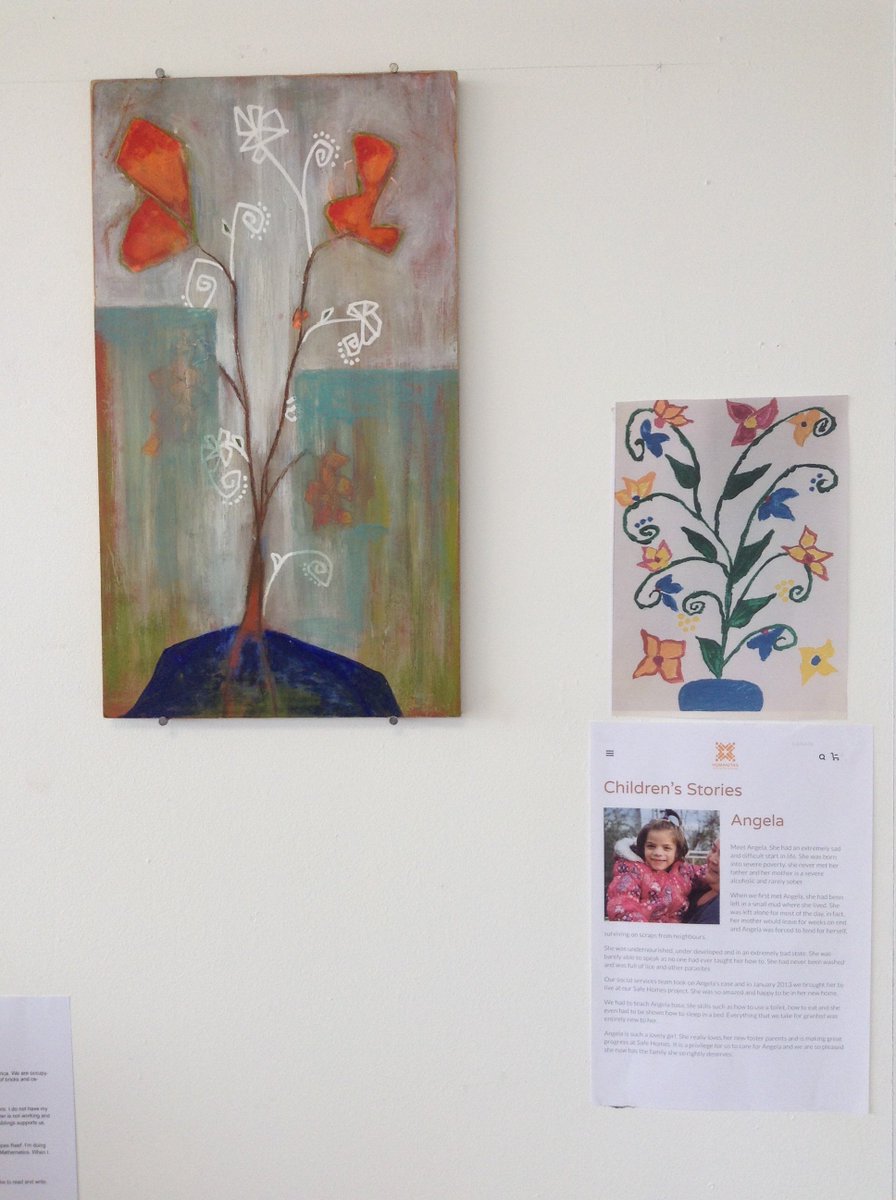 ace_project_art's tweet photo. Come and see Angela's story &amp; her wonderful art piece &amp; the response created by UWE Arts student  @ace_project_art @ArnolfiniArts https://t.co/DwsrlGNc9q