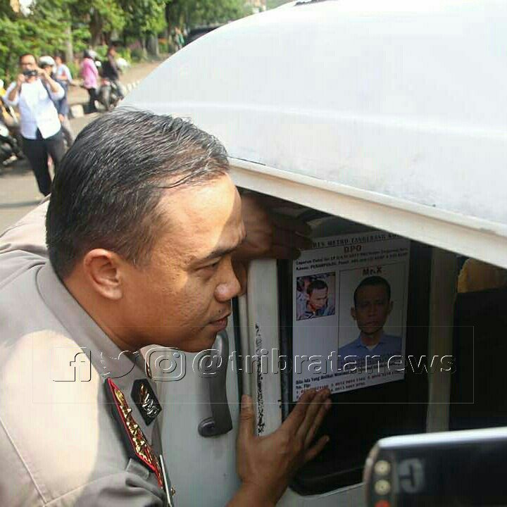 Polisi Rilis Sketsa Wajah Pelaku Curanmor Disertai Penembakan di Karawaci
