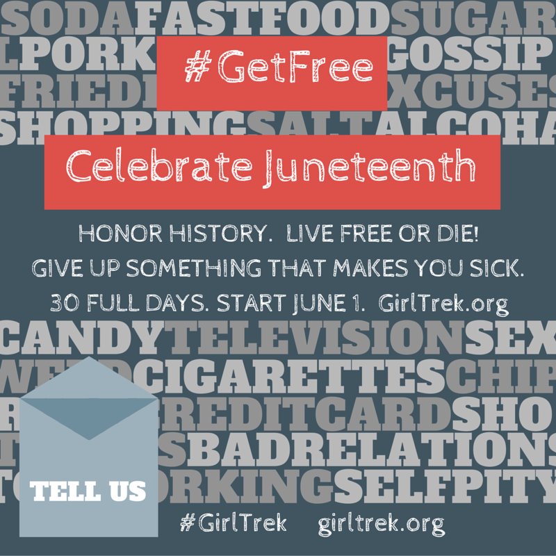 Olliegall's tweet photo. #TGBATG @GirlTrek #4Dark30 #FunB4TheSun 4-6miles We're halfway through 100-mile #GetFree challenge 4 June. #GivingUpBadHabits #GetFree4Me https://t.co/9rsaE0BqEc
