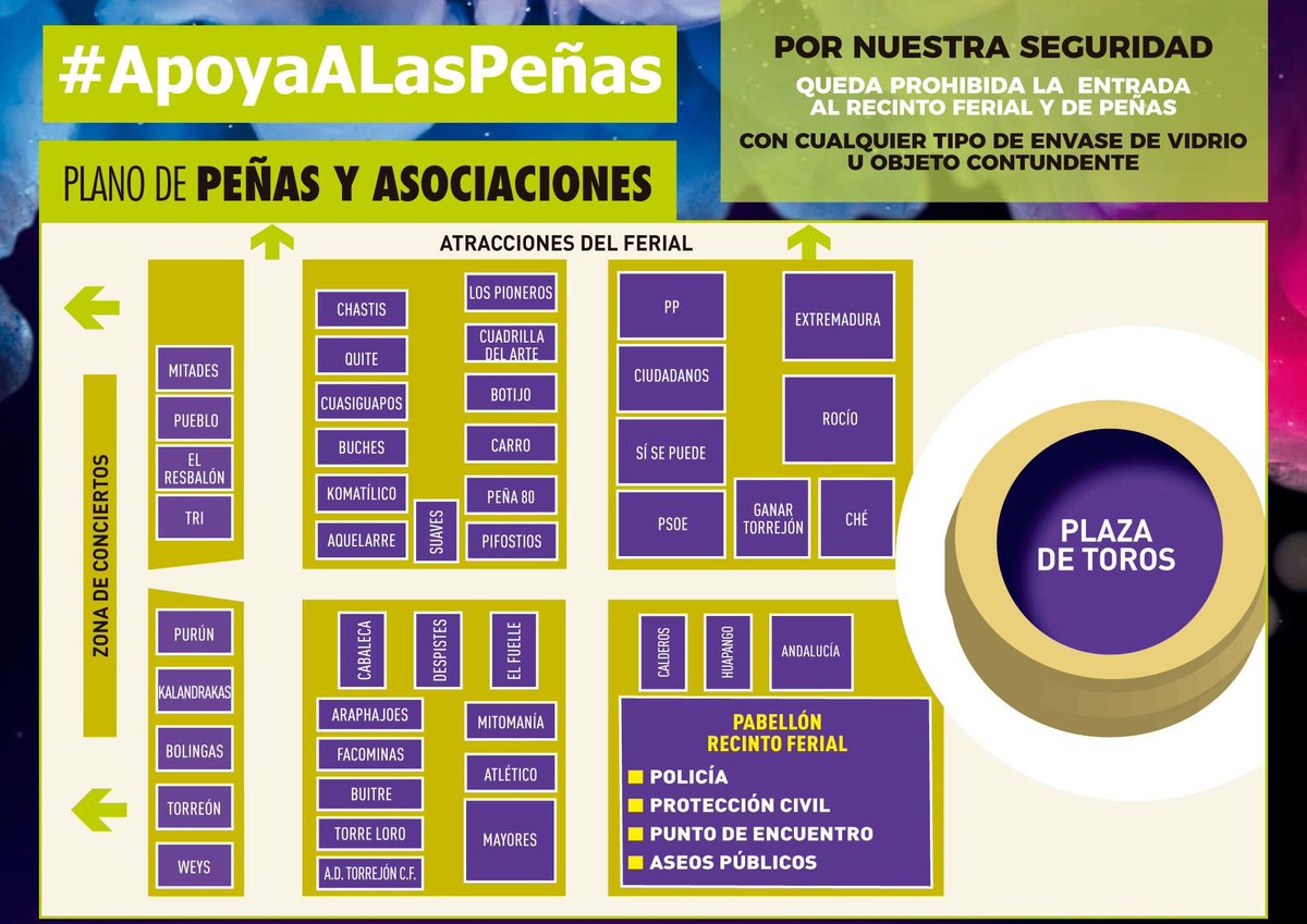 Este año 💪🏻#ApoyaALasPeñas y no olvides que sin ellas las <a href="/FiestasTorrejon/">Fiestas de Torrejón de Ardoz</a> no serían lo mismo.

👏🏻¡¡Gracias a todas las Peñas!!👏🏻