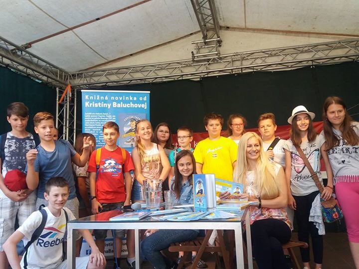 KBaluchov's tweet photo. Dnes #citacka v #letnaCitaren: #uCervenehoRaka #Bratislava. Bolo to super! #madeMyDay #kapitanPadak #letomSvetom #detskaKniha #literatura https://t.co/G7qmpTSFub