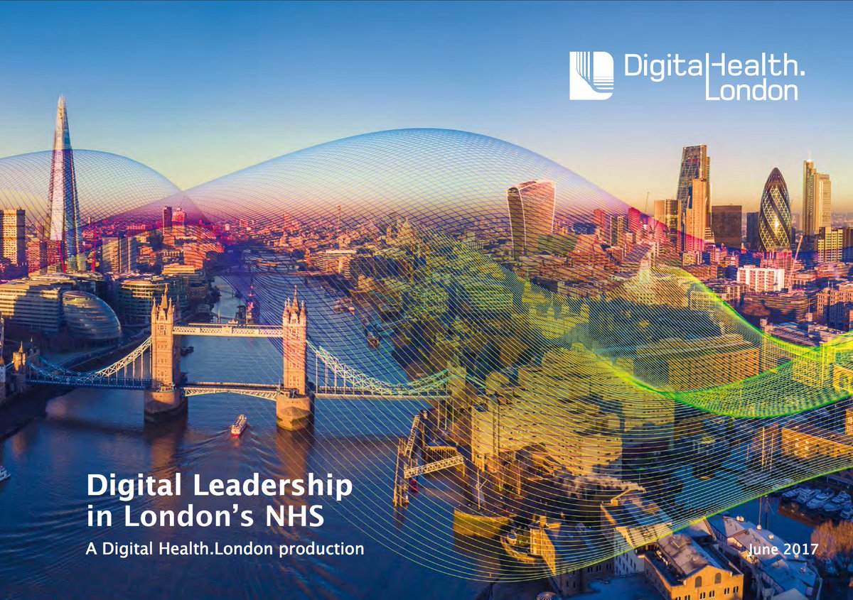 DomCushnan's tweet photo. New report on Digital Leadership in London’s NHS @DHealthLDN #Confed17 https://t.co/MlRoLdwkPP https://t.co/t1cTOre3kK