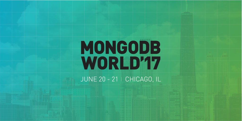 superfastanton's tweet photo. #MongoDB #World #2017 https://t.co/2cOjdVsQk6 https://t.co/fGJqvV2Ro3