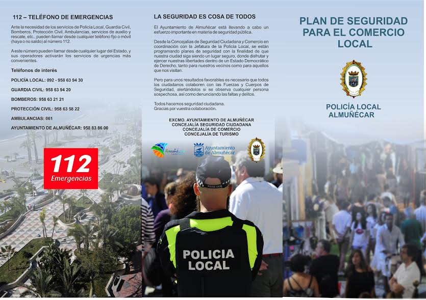 Almuñécar #Almunecar pone en marcha un Plan de Seguridad para el #Comercio Local. <a href="/VisitAlmunecar/">Turismo Almuñécar</a> <a href="/PoliciaAlmuneca/">PolicíaLocalAlmuneca</a> @herradura1977 <a href="/TriniHL/">Trinidad Herrera</a>