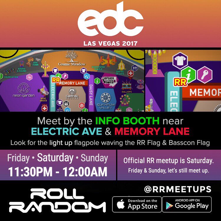 MSoundtribe's tweet photo. #EDC #Meetup #rollrandom #LasVegas https://t.co/sKx8USk691