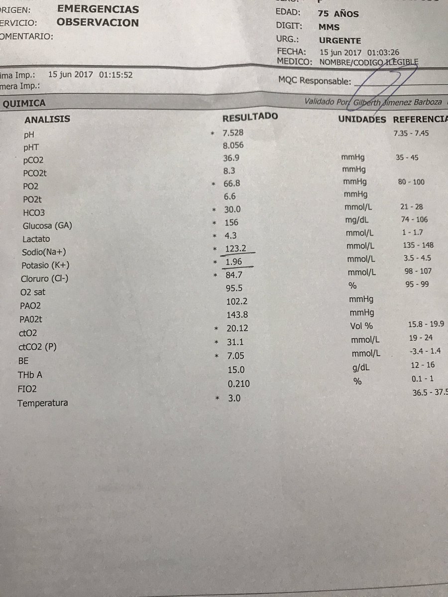 earias316's tweet photo. @crisrodriguez73 Fem 75a, EPOC (SBT) DMII (30-30-30 NPH), epigastralgia de 1 semana, ingresa hipoperfundida PA: 80/32 FC: 43 x' https://t.co/gtdUuC5spV