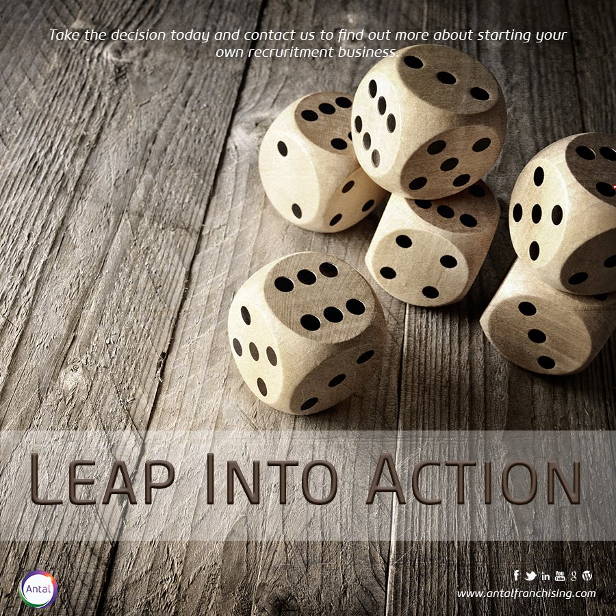 AntalNetwork's tweet photo. LEAP into Action - Life is surprising - if you don't try, you won't know! #Recruitment #franchise @Fitzgerald_1111 @tonygoodwin @dougbugie https://t.co/Gh2HcuLjiR