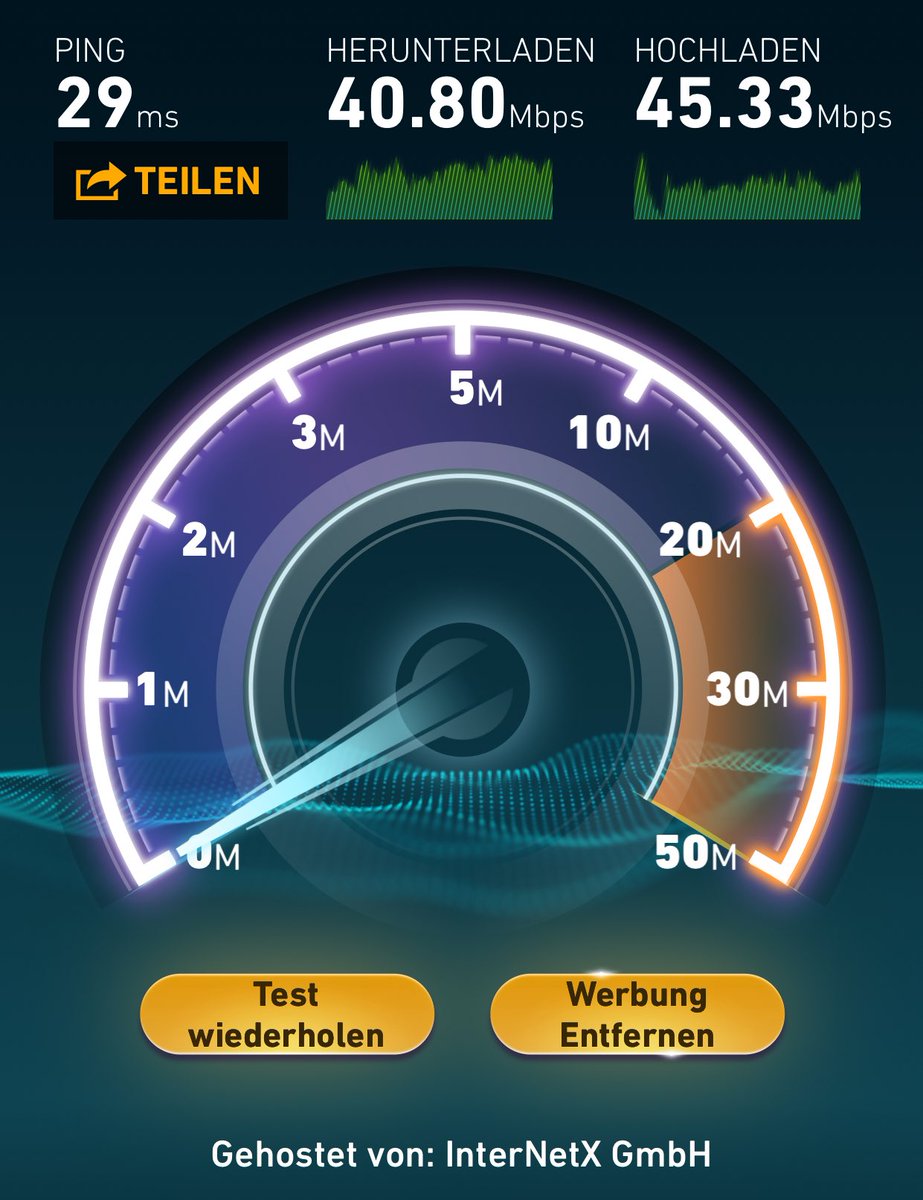 Tastenspieler's tweet photo. Wow. Das ist ein tolles Ergebnis für ein kostenloses Hotel Wlan! #DEdigital @MotelOne #sendlingerTor https://t.co/tJom4w1mIP