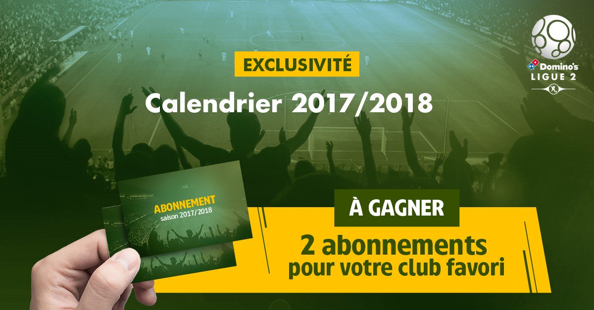 Ligue2BKT's tweet photo. 🚨 Rendez-vous en fin de matinée pour découvrir en exclusivité le calendrier 2017/2018 de la @DominosLigue2 🗓 ! https://t.co/LA7MRRyIMH