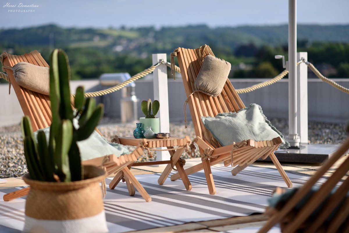 L'ouverture du #SkyLoft à l'#AcadémieDarcis c'est aujourd'hui! On vous attend nombreux à Verviers pour un délicieux #cocktail en terrasse !