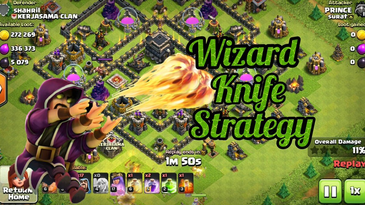 SuratGaming's tweet photo. Wizard Knife | Th9 Fastest Dark Elixir Farming Strategy.
#ClashofClans #clashroyale #IndVsPak 

Check video here:
https://t.co/Vea27yIp2t https://t.co/Z5W7MHlgLa