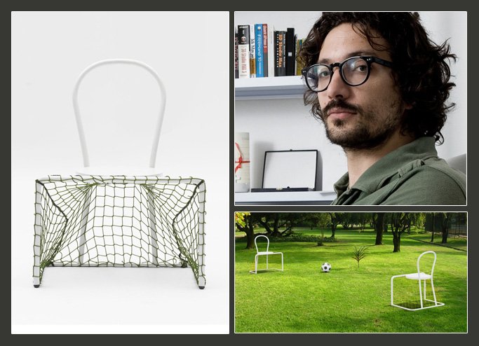 Lazy football, la silla portería para jugar sentado - tokegol ow.ly/fpp630cARpO