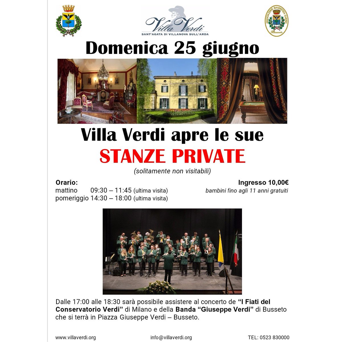 VILLAVERDImuseo's tweet photo. @CoopAVITAS @iat_parma @itinerariinita @ItineraEmilia @bandaverdi @PodereCasale @scopri_piacenza @visitparma @EcoTouristItaly @turismoER https://t.co/rx1Nsfc9sX