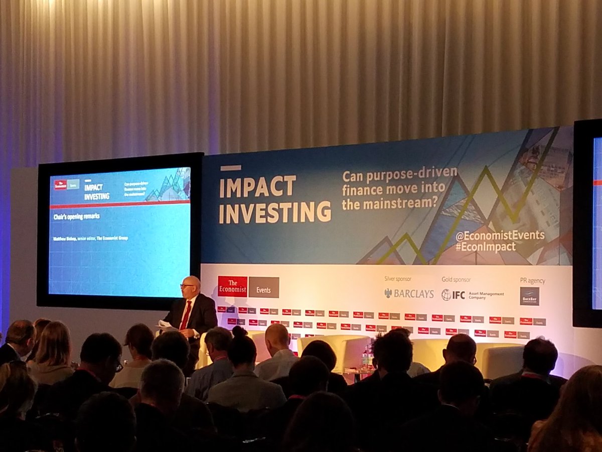 Economist Impact events tweet media