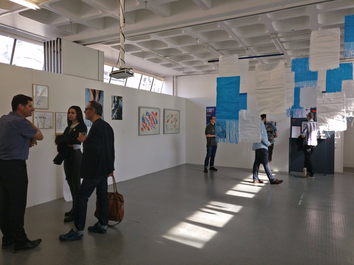 LCCLondon's tweet photo. Great start to the day as industry and press preview #LCCDegreeShows: Design School ahead of tonight's public launch https://t.co/FM9ZLC1OdR https://t.co/XyecEW1xcX