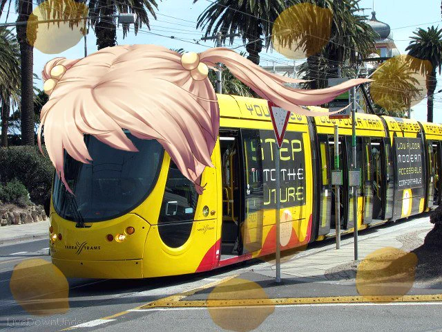 ロシアの鉄オタｗアニメキャラの髪と鉄道を組み合わせるコラが流行るｗｗｗ