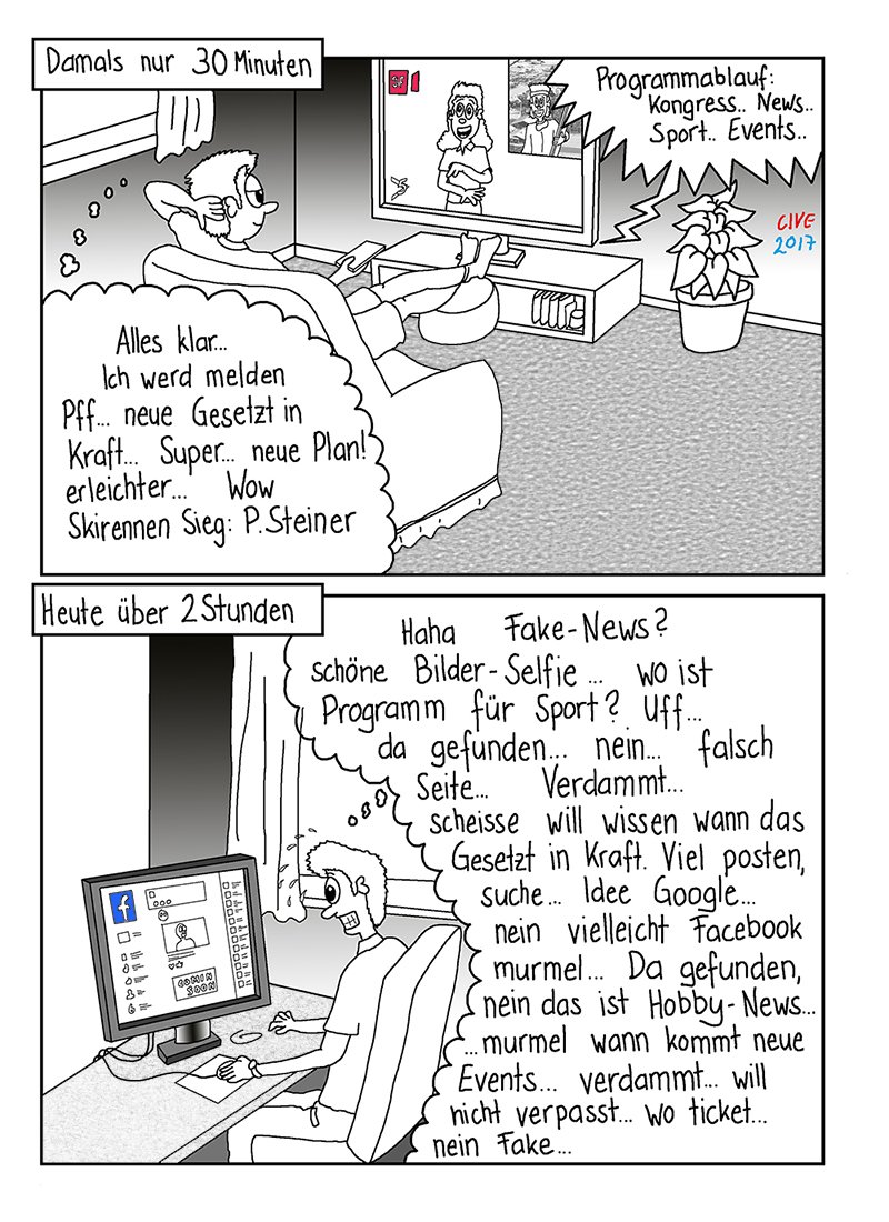Cive Comic Facebook Vs geschau News Gebardensprache In Tv Focus 5