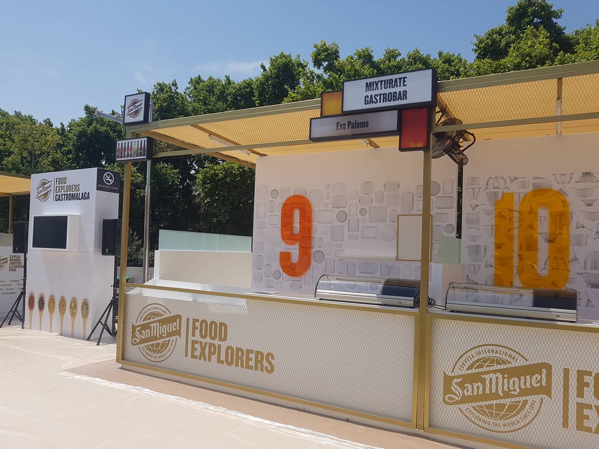 Mixturate_gbar's tweet photo. #ExploramosJuntosLaBuenaVida, Feria de la tapa San Miguel en #Muelle1 @Mixturate_gbar#FoodExplorers, Hoy de 12:00 a 16:30 y de 20:00 a 24:00 https://t.co/Cs7JNAV1rD