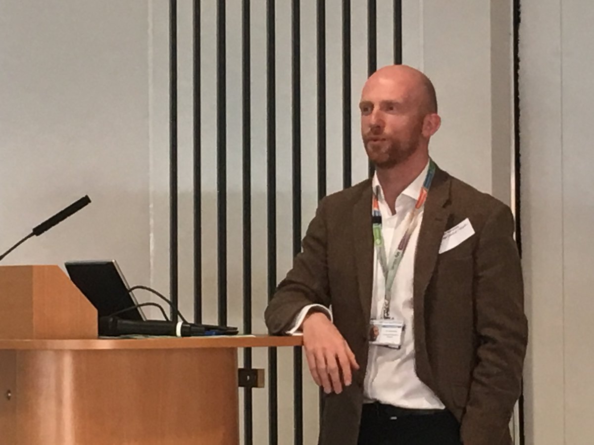 AlderHeyInnov's tweet photo. Iain Hennessey, our director of innovation and consultant paediatric surgeon (and #starwars fan), ‘join the resistance’ #hackathonAH https://t.co/ZG7JuT4J1k