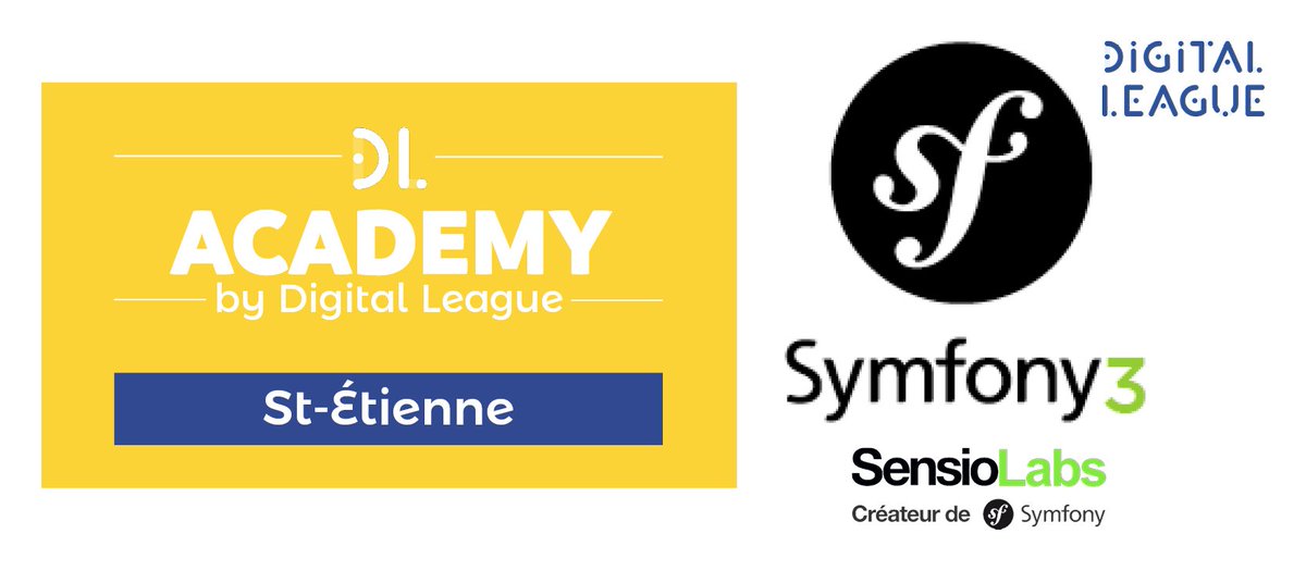 Digitaleague's tweet image. DL Academy : #Symfony3, prochaine session les 10&amp;amp;11 Juillet à Saint-Etienne : bit.ly/2t69sWe
