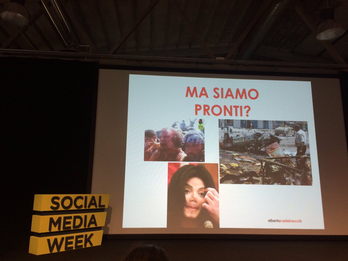 magnya_'s tweet photo. #AlbertoCastelvecchi non lo siamo! #freakycommunication #SMWMilan https://t.co/GOqIcjzmye