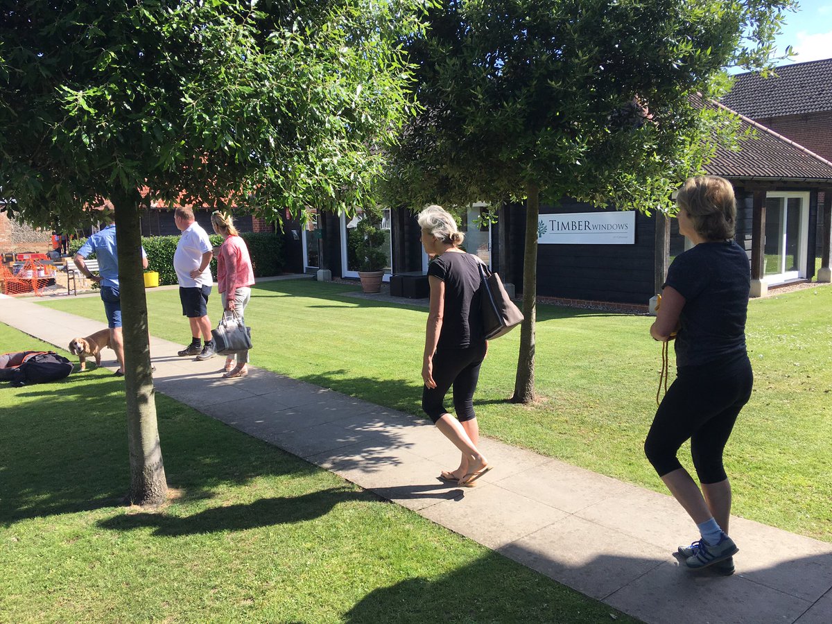 FornhamBusiness's tweet photo. Another lovely day- @GoApeTribe @Burgess_TBG #FunctionalPilates @geewizzcharity @davegoods https://t.co/dvlmbWPcOj