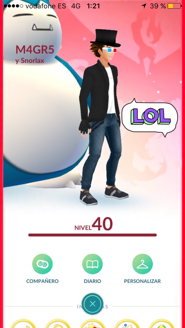 M4GR5's tweet photo. WuOu 14/06/2017 01:16 Am #TL40 🥇😈💪🏻✌🏻😎🤠😼🏆👏🙌 ChiClinChiclin #PokemonGo @pokemongoLDN_ @PokeTweedC @SamuraiBirdee @DeadGuyPlays @PokemonGoApp https://t.co/WrWkSxeDAA