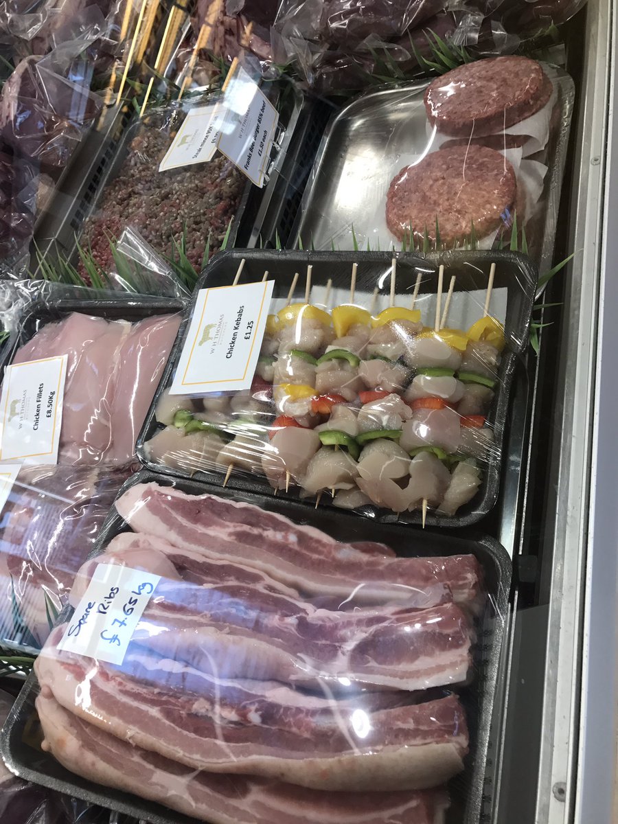 nenecourt's tweet photo. All fresh meat from your local butchers W H Thomas here in Nene Court, brilliant for the perfect barbecue weekend! #freshmeat https://t.co/bzvqDY3P1o