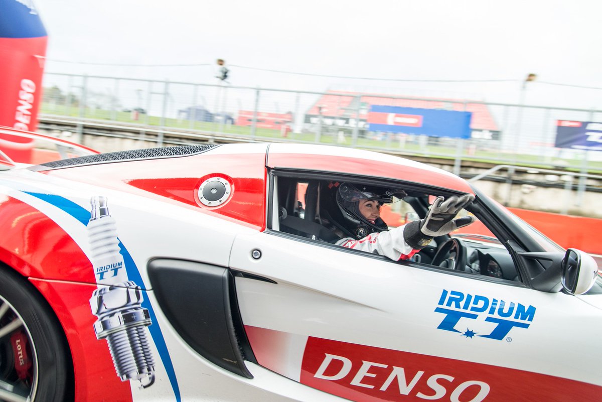 densoparts_eu's tweet photo. #ThrowbackThursday to our #Track2Track journey across Europe with @RebeccaRacer - who you can now watch racing everywhere in DENSO livery https://t.co/lmvw5kIkpk