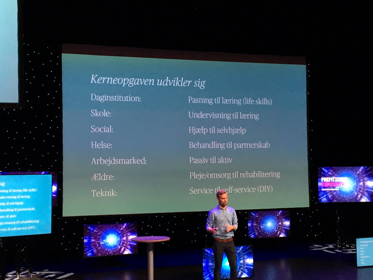 Morten Hyllegaard deler spennende tanker om fremtidens tjenesteutvikling spå <a href="/fremtidenskom/">Fremtidens kommuner</a>