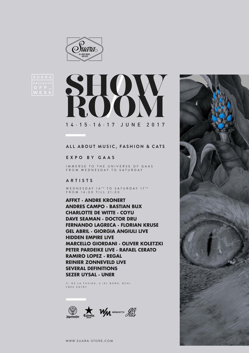 coyumusic's tweet image. Hello #OffWeek. Hello #Barcelona. Hello #SuaraShowroom