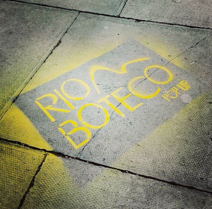 rio_boteco's tweet photo. Follow the stencils👇🏻 just off #BethnalGreen station and find us at the Pill Box on 115 Coventry Road! #RioBotecoLondon https://t.co/CWmCSk4MDy