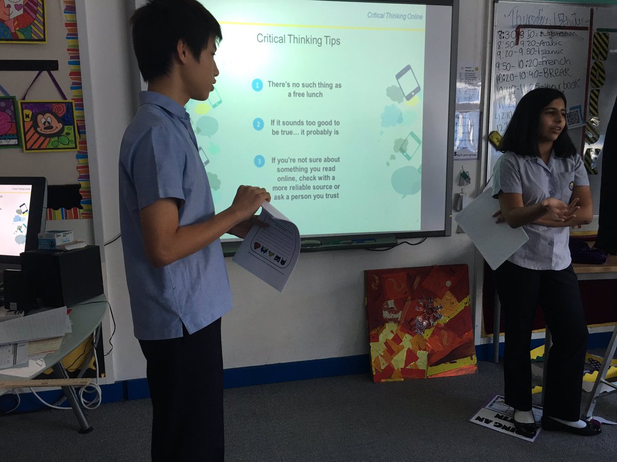BSAKpshe's tweet photo. Our PSHE pilot project for critical thinking online and mentoring. What a great start today. @BSAKyear6 @BSAKyear8 https://t.co/4juupNENwc