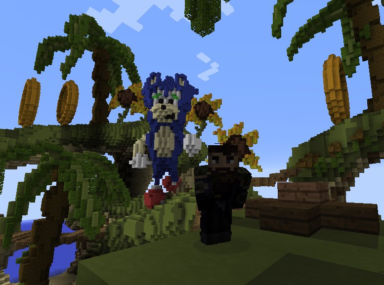 Selfie with sonic xD nice work guys <a href="/CubeCraftBuild/">CubeCraft Build</a> ! btw i love WingRush <a href="/CubeCraftGames/">CubeCraft</a> !