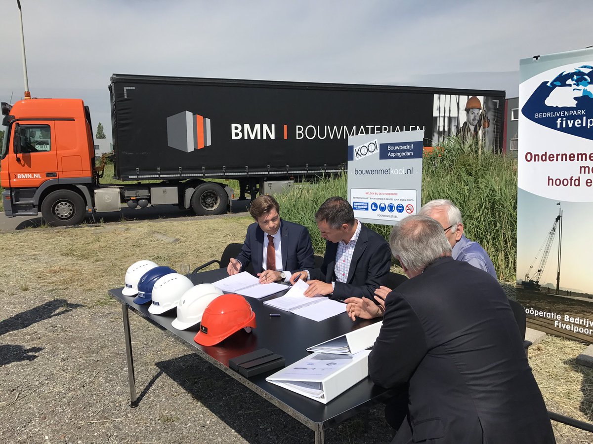 Welkom BMN Bouwmaterialen op Fivelpoort in Appingedam. Het is nu officieel!