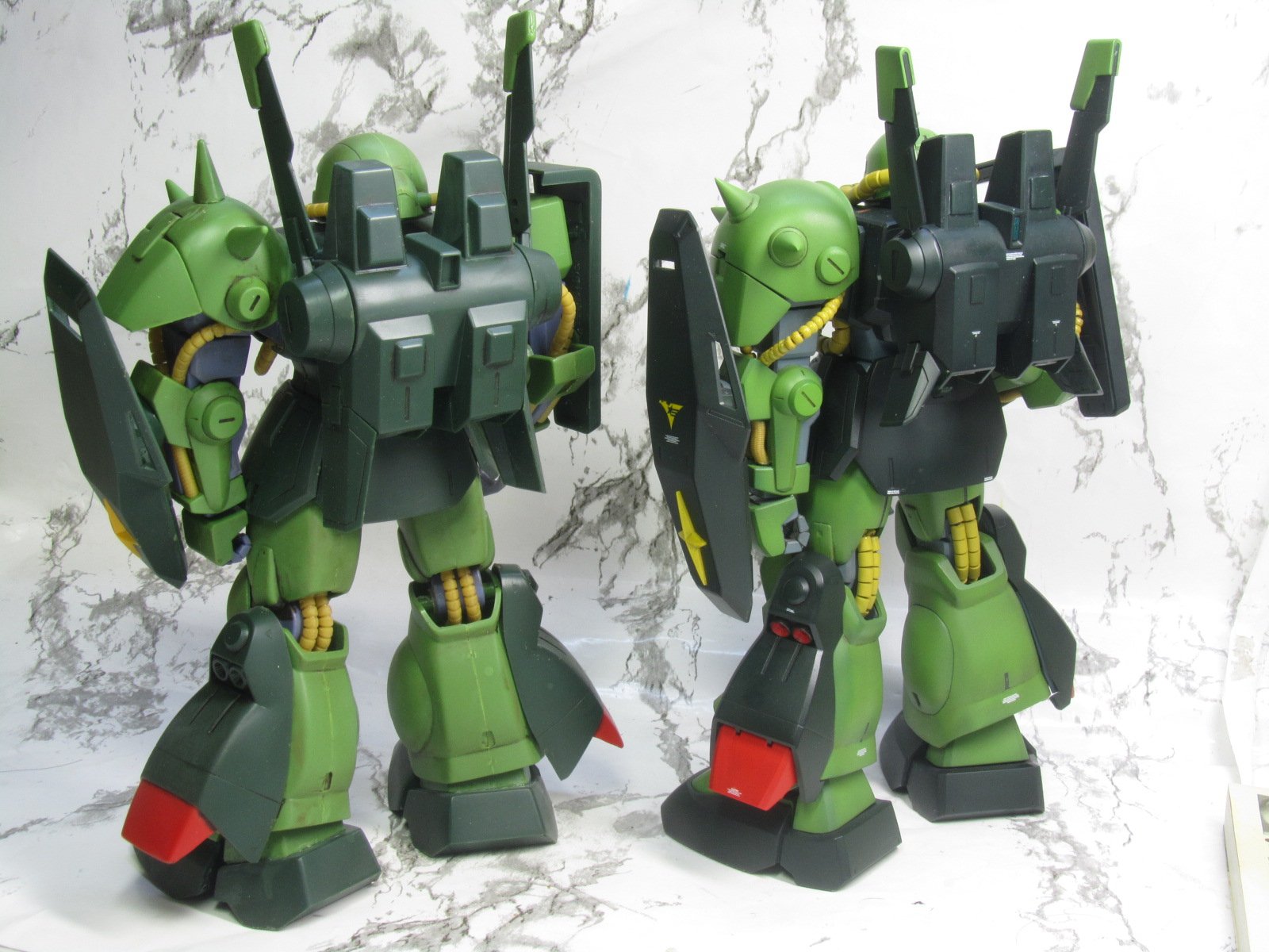 ガレージキット　バウンドドック　ハイザック　ガブスレイ　マラサイ　完成品　旧キット　EXモデル 1/1700 MSセット6