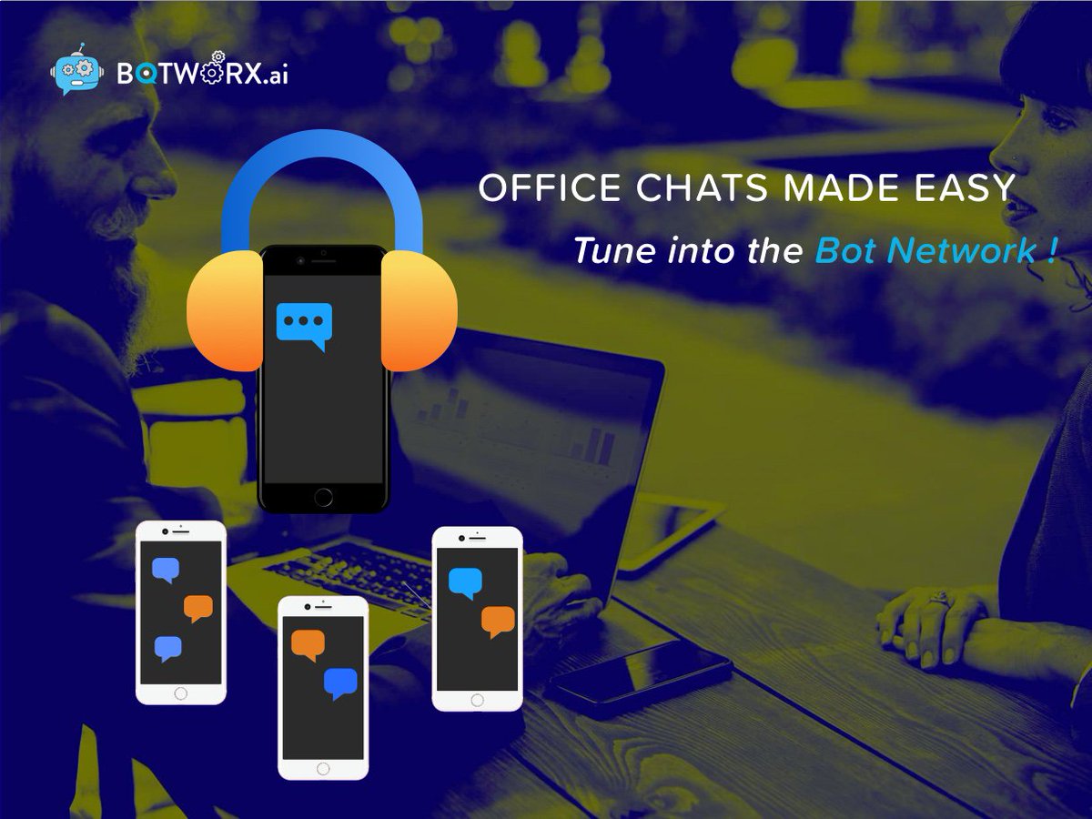 AmplifyDotAI's tweet photo. Office Chats Made Easy!
Mail us at sales@botworx.ai to get your #OfficeBot!
#BotNetworking #ProfessionalNetworking #AI @buzzindelhi @Mahi https://t.co/D1gcwmr1ZH
