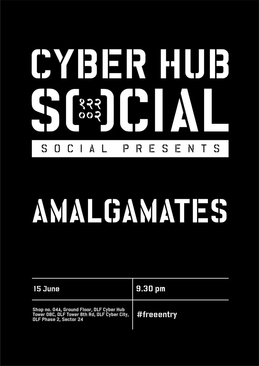 SocialOffline's tweet photo. #Delhi: Switcheroo + May Island & Mellow Ghost at #antiSOCIALhkv / Amalgamates at #CyberHubSocial / Atta Girl + @DJMoCity at #DefColSocial. https://t.co/R6KHqPhpOL