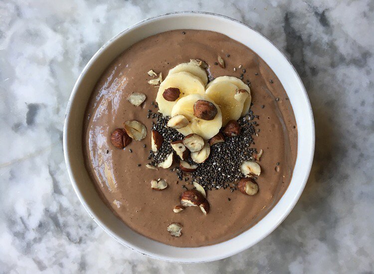 Cacao &amp; Hazelnut bowl 🙏🏻