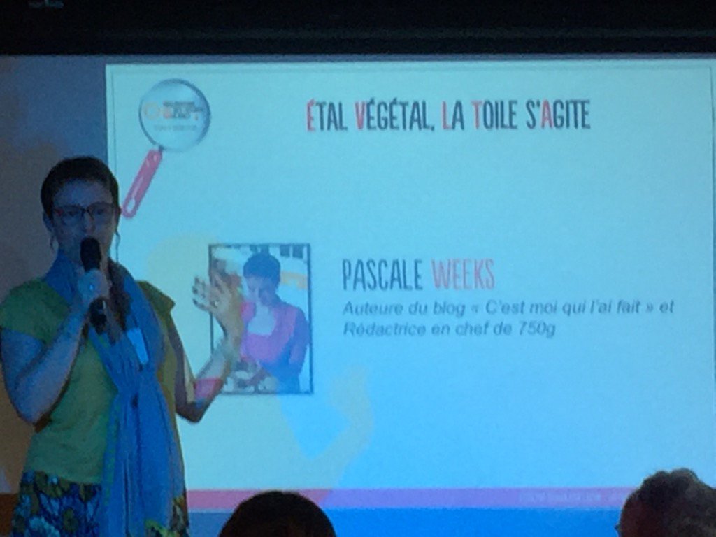 SophieBogdelin's tweet photo. @pascaleweeks l'émergence du végétal est aussi liée au côté très photogénique des assiettes végétales #colloqueOcpop https://t.co/8KLSc5DZkc