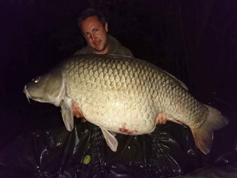 Colossal 87lb Common Landed by @solartackle fieldtester Clement Pelissier! #ShareYourSuccess #Carpfishing